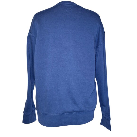 Levis Vintage Crewneck Sweatshirt Blue M THE ORIGINAL Unisex Pullover Comfy Soft - Picture 6 of 6